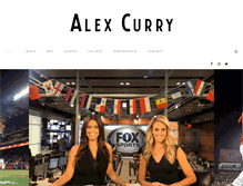 Tablet Screenshot of alexcurry.com